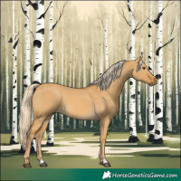 Horse Color:Palomino Dun 