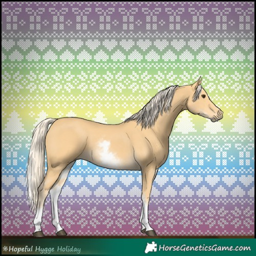 Horse Color:White Spotted Palomino 