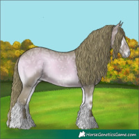 Horse Color:Watercolor Red Onyx Ice