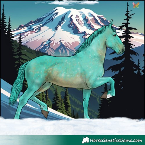 Horse Color:Watercolor Brown 