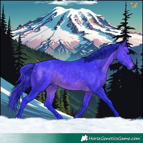 Horse Color:Watercolor Brown 