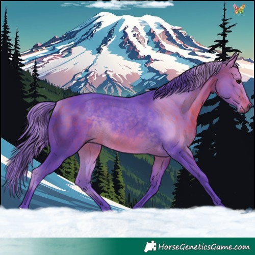 Horse Color:Watercolor Brown 