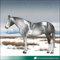 Horse Color:Powder White Gray Liver Chestnut Splash Tobiano Appaloosa