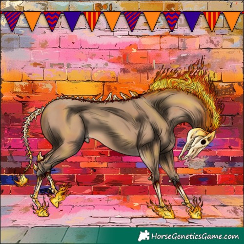 Horse Color:Amber Champagne 