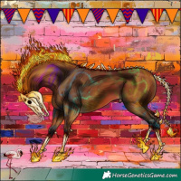 Horse Color:Bay 