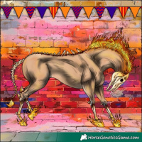 Horse Color:Gold Champagne Tobiano 