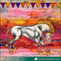 Horse Color:Gold Champagne Tobiano Appaloosa 