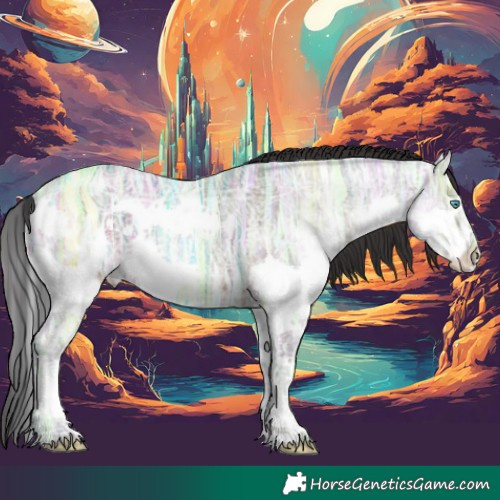 Horse Color:Brown Ice Splash 