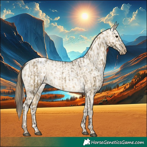 Horse Color:Buckskin Dun Snowflake Varnish  and Buckskin Pearl Dun Snowflake Varnish 