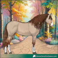 Horse Color:Red Dun
