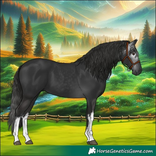 Horse Color:Gray White Spotted Liver Chestnut 
