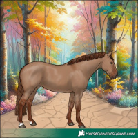 Horse Color:Red Dun