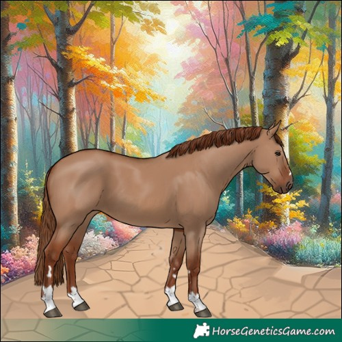 Horse Color:Red Dun 