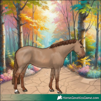 Horse Color:Red Dun 