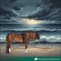 Horse Color:Liver Chestnut Tobiano Rabicano and Bay