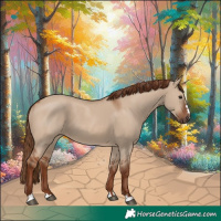 Horse Color:Red Dun 