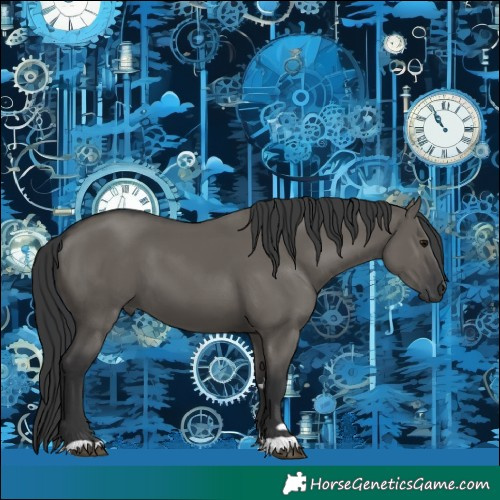 Horse Color:Grullo
