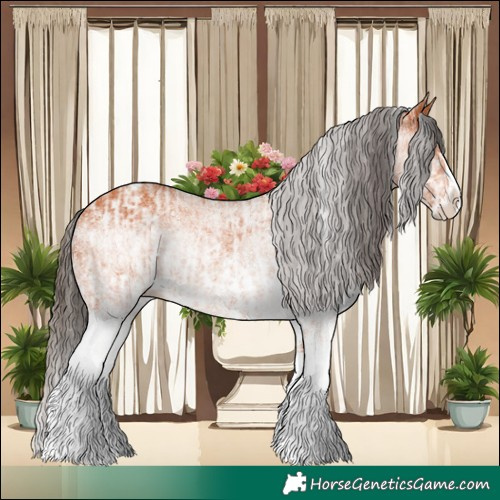 Horse Color:White Spotted Bay Splash Blanket and White Spotted Bay Splash Blanket