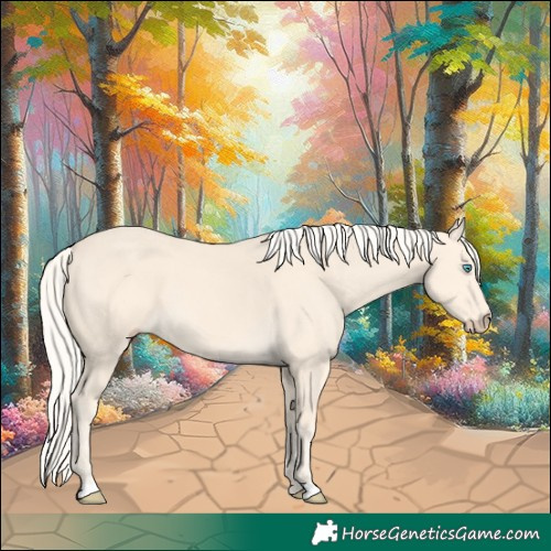 Horse Color:Cremello