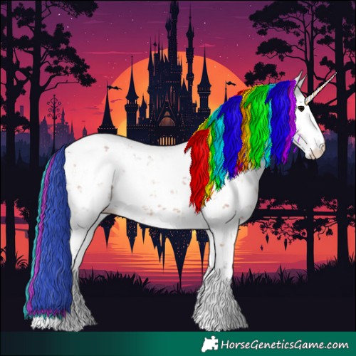 Horse Color:Bay Sabino 