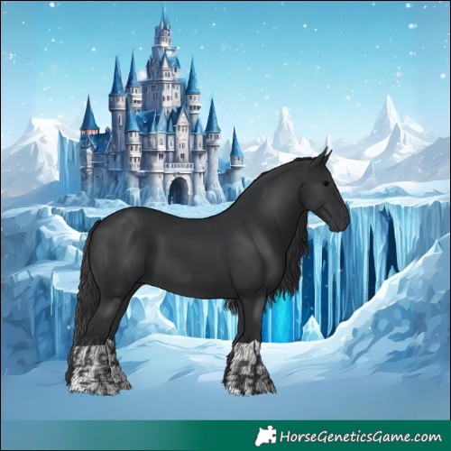Horse Color:Black  and Black 
