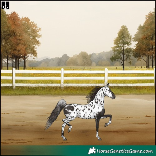 Horse Color:Liver Chestnut Tobiano Skewed Appaloosa Rabicano 