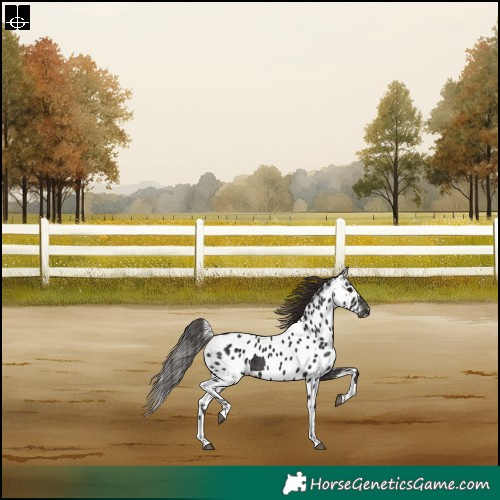 Horse Color:Liver Chestnut Tobiano Skewed Appaloosa Rabicano 