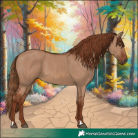 Horse Color:Red Dun