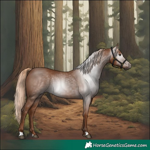 Horse Color:Gray Chestnut 