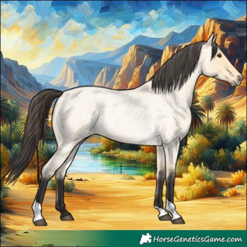 Horse Color:Buckskin Roan Dun Tobiano 