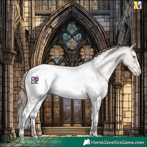 Horse Color:Amber Champagne Roan Mushroom Sabino Appaloosa 