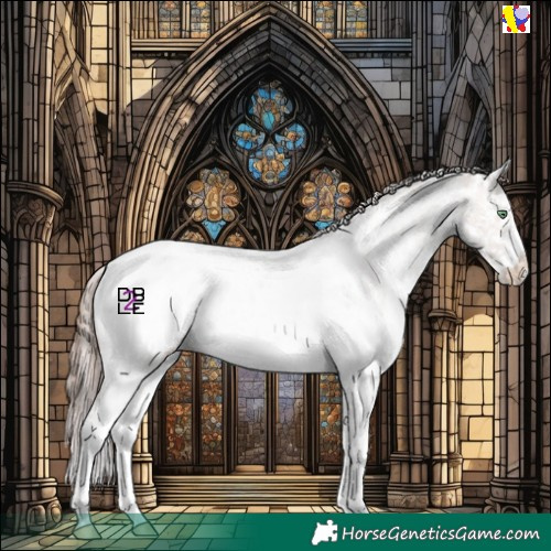 Horse Color:Amber Champagne Roan Mushroom Sabino Appaloosa