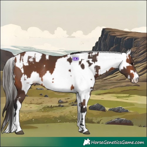 Horse Color:Bay Tobiano Appaloosa Rabicano  and White Spotted Bay Appaloosa 