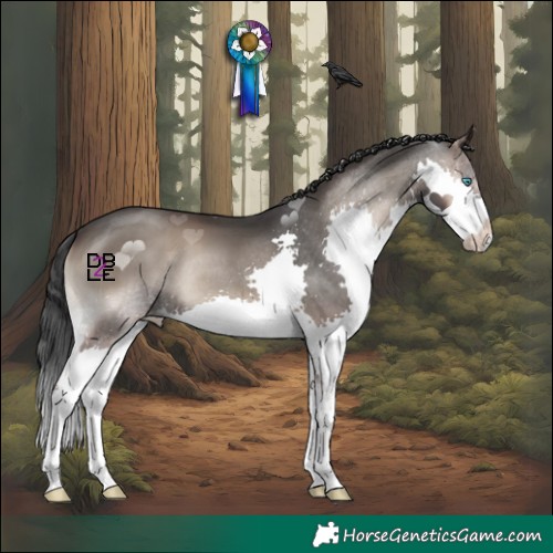 Horse Color:Blue Onyx Splash 