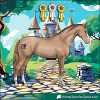 Horse Color:Black Pearl 