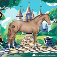 Horse Color:Black Pearl