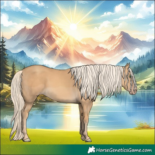 Horse Color:Gold Cream Champagne