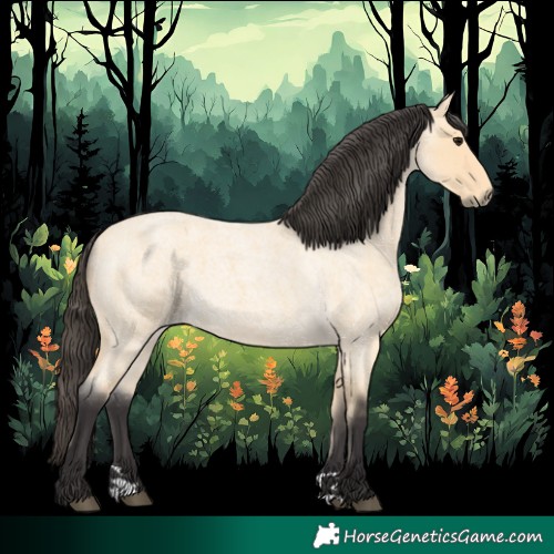 Horse Color:Buckskin Roan 