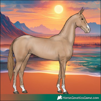 Horse Color:Black Pearl