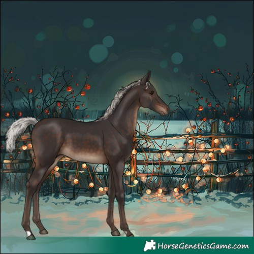 Horse Color:Silver Brown 