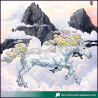 Horse Color:Gray Painted Chestnut 
