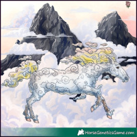 Horse Color:Gray Painted Chestnut