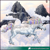 Horse Color:Gray Painted Palomino 