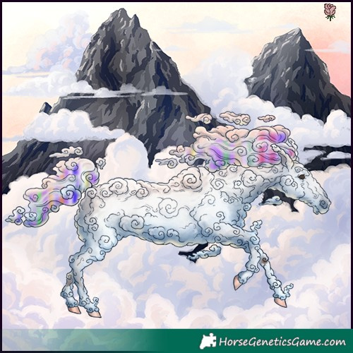 Horse Color:Gray Painted Chestnut 