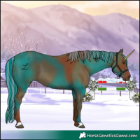 Horse Color:Painted Chestnut 