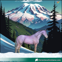 Horse Color:Watercolor Sable Champagne Pearl