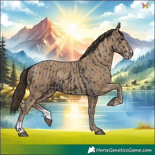 Horse Color:Smoky Black  and Classic Cream Champagne 