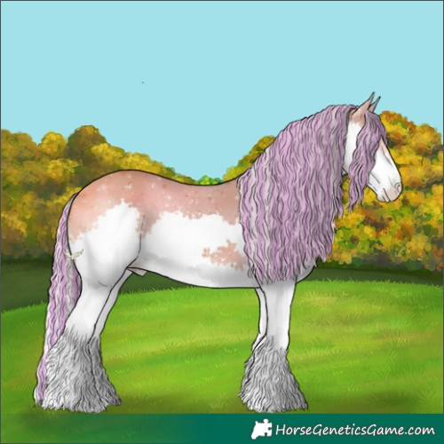 Horse Color:Painted Silver Bay Splash