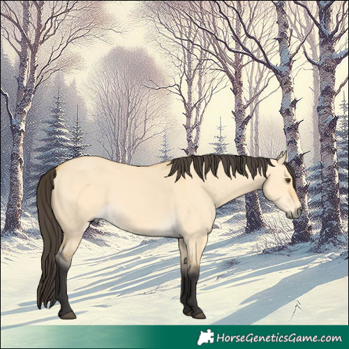 Horse Color:Buckskin Dun 