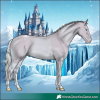 Horse Color:Watercolor Cremello Varnish